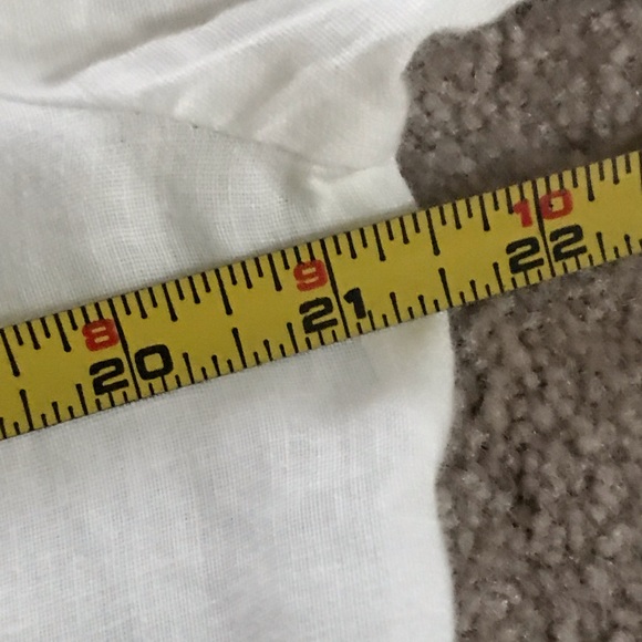 Linen Ruffle Top - Picture 3 of 3